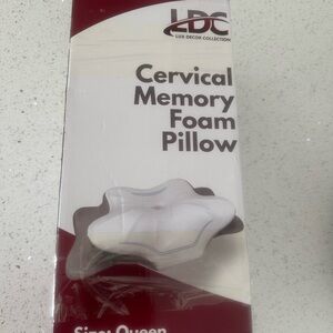 DC White Cervical Memory Foam Pillow